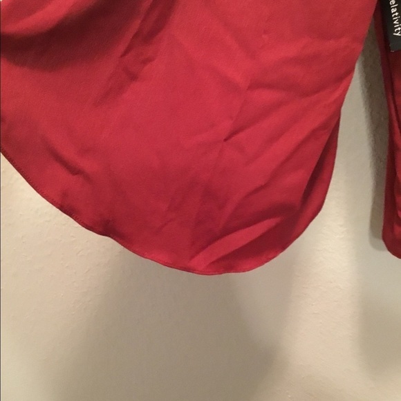 Relativity XL NWT open sleeve Blouse - Picture 11 of 16